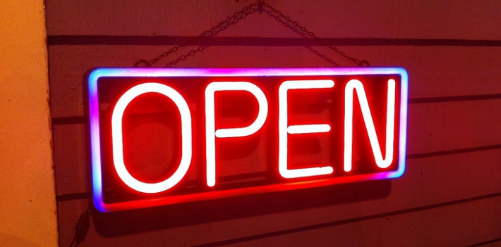open
