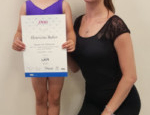 Grade One distinction in Classical Ballet