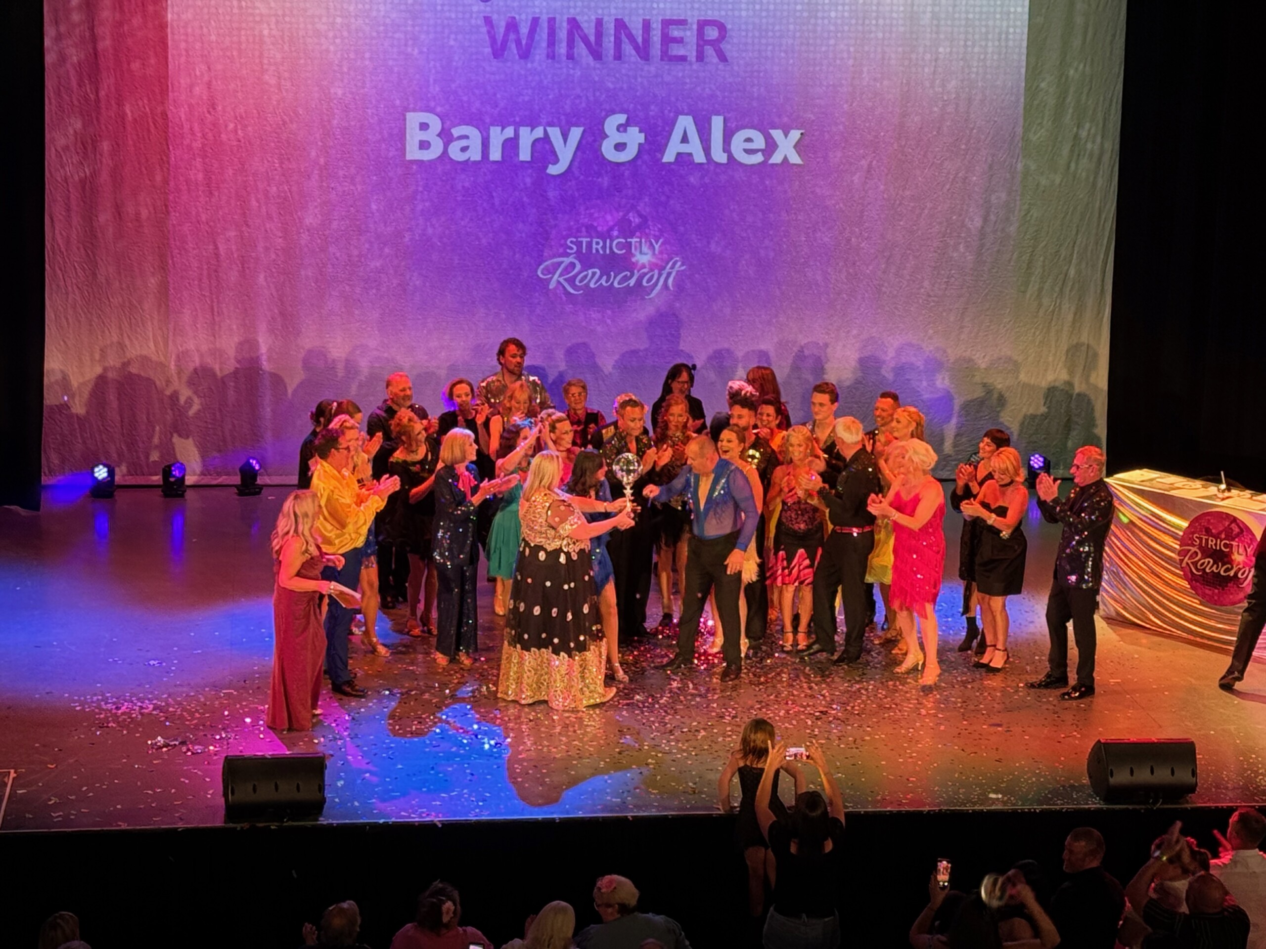 Barry & Alex win Strictly Rowcroft 2025